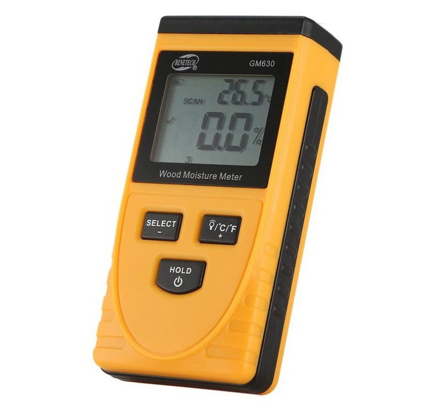Бесконтактный влагомер стройматериалов 0,5-79,5% BENETECH GM630 Киев - изображение 5