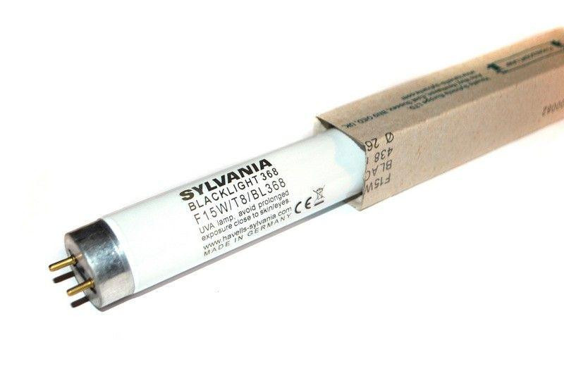 Лампа для пасток комах ультрафіолетова Sylvania F15W T8 BL368 45см Київ - фото 1