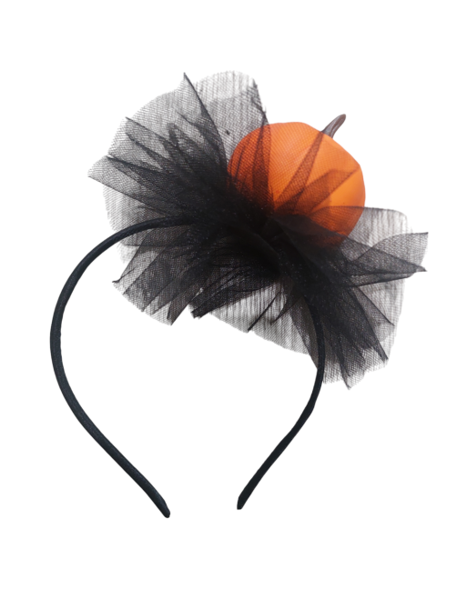 Обруч на Хэллоуин Тыква one size черно-оранжевый Киев - изображение 1