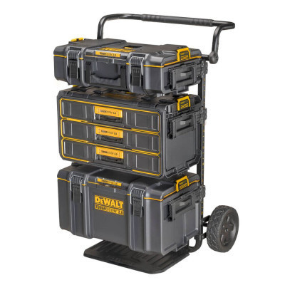 Ящик для инструментов DeWALT TOUGHSYSTEM 2.0, 555х355х305 мм., модуль на 3 ящика (DWST08330-1) Винница - изображение 7