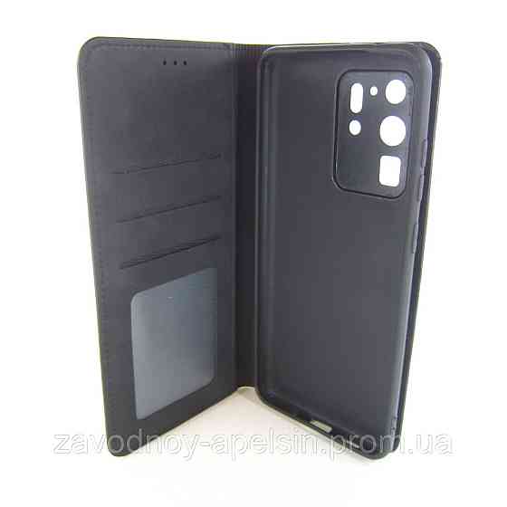 Чехол книжка Samsung G988 S20 Ultra Premium Case (черный) Одесса