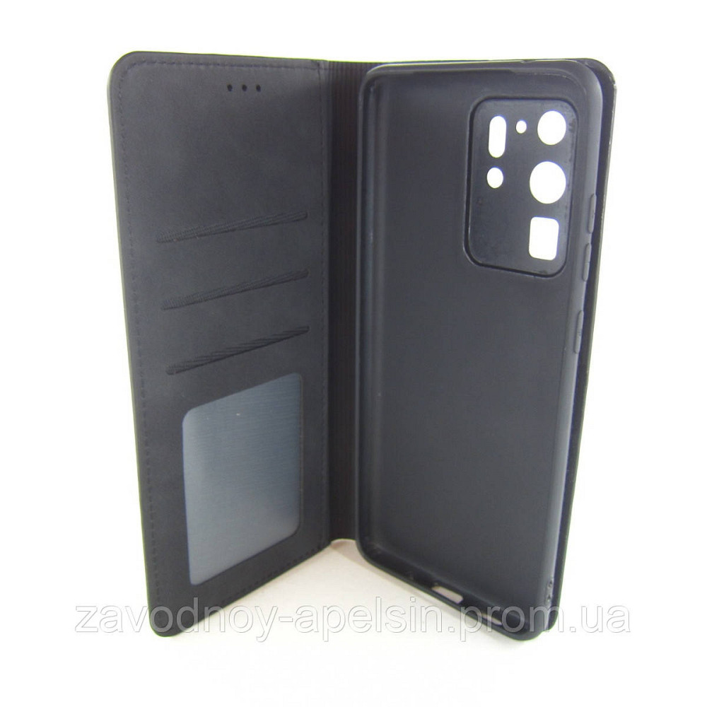 Чехол книжка Samsung G988 S20 Ultra Premium Case (черный) Одесса - изображение 2