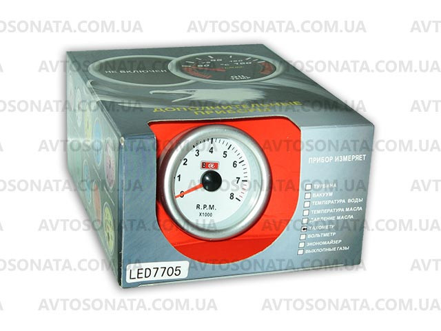 Тахометр стрелочный 7705 d52мм Винница - изображение 2