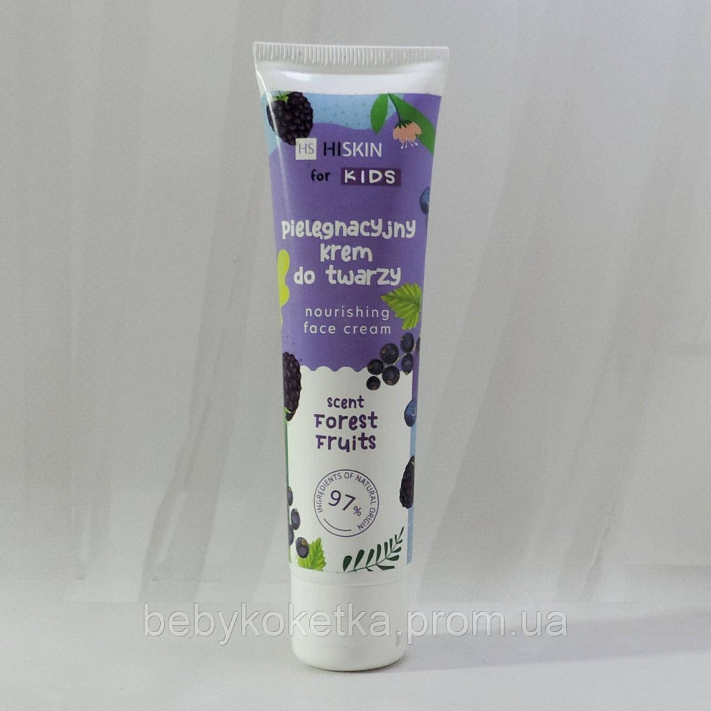 Дитячий крем для обличя та рук з ароматом лісових фруктів HS Hiskin 60 мл. Львів - фото 1