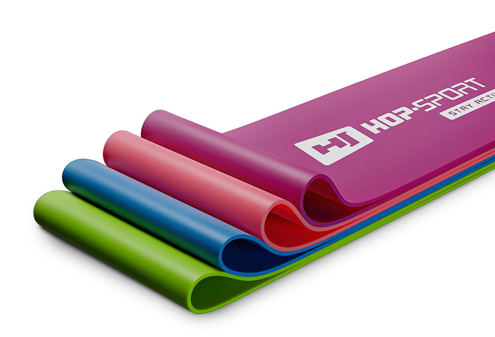 Набір резинок для фітнесу Hop-Sport 600x75мм HS-L675RL Київ - фото 5