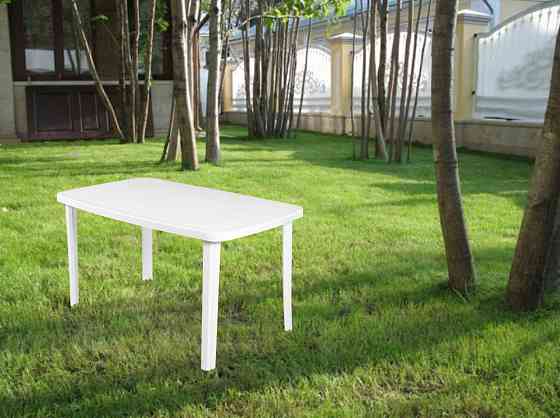 Стіл для саду пластиковий BICA Cayman, білий Київ