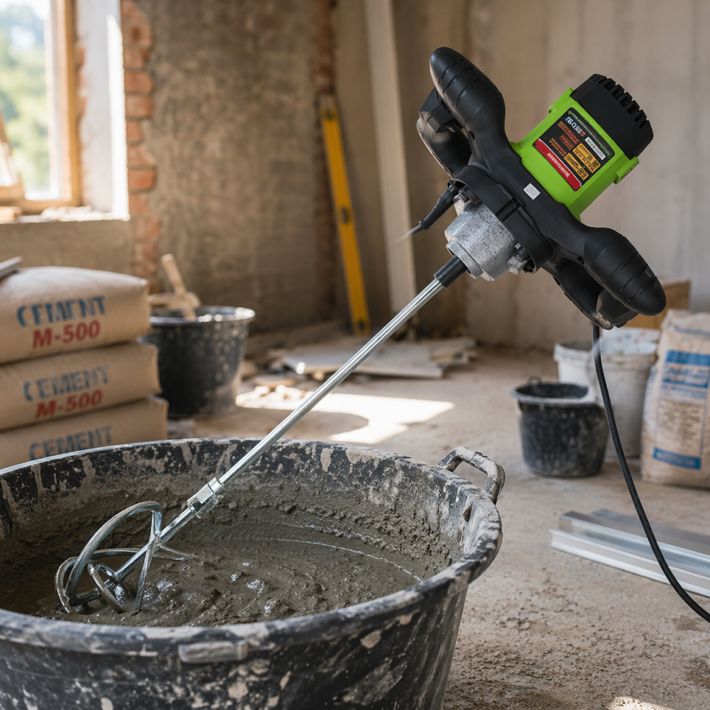 Миксер строительный Procraft PMM2000,Миксер промышленный строительный 850 Вт,Миксеры строительные M14 Львов - изображение 9