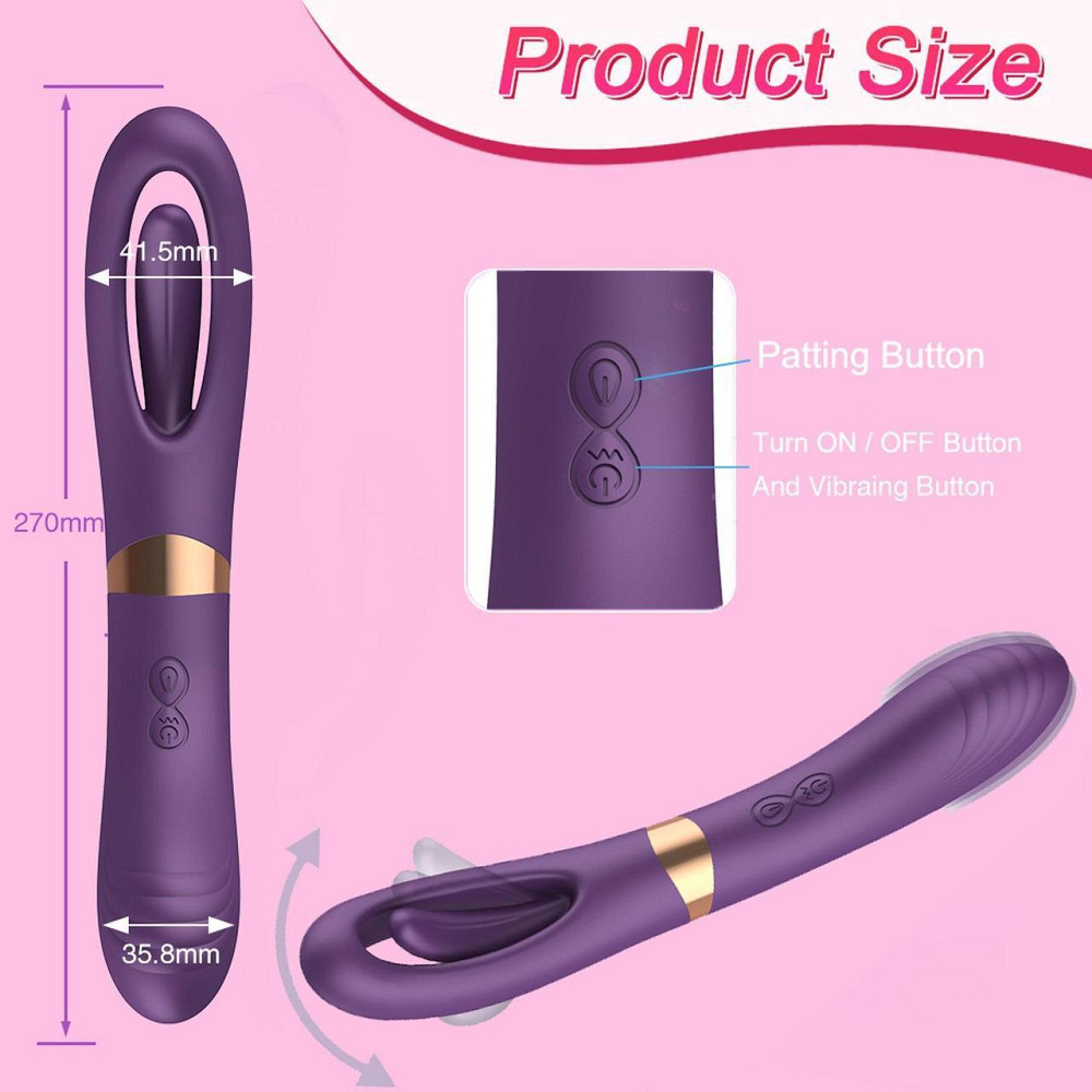 Вибратор G-точки - Flicking Dual G Spot Vibrator Sex Aura Киев - изображение 8