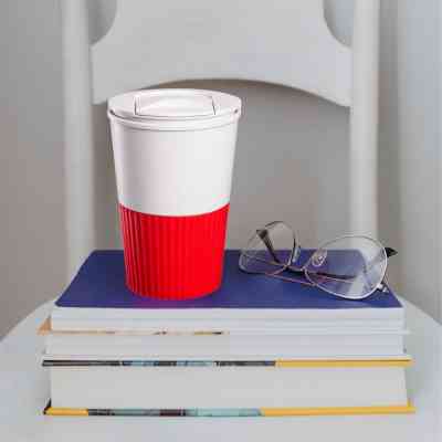 Термокружка Line Art Salta 350 мл червоний (60023219-02) Винница