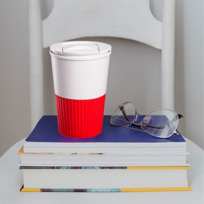 Термокружка Line Art Salta 350 мл червоний (60023219-02) Винница - изображение 5