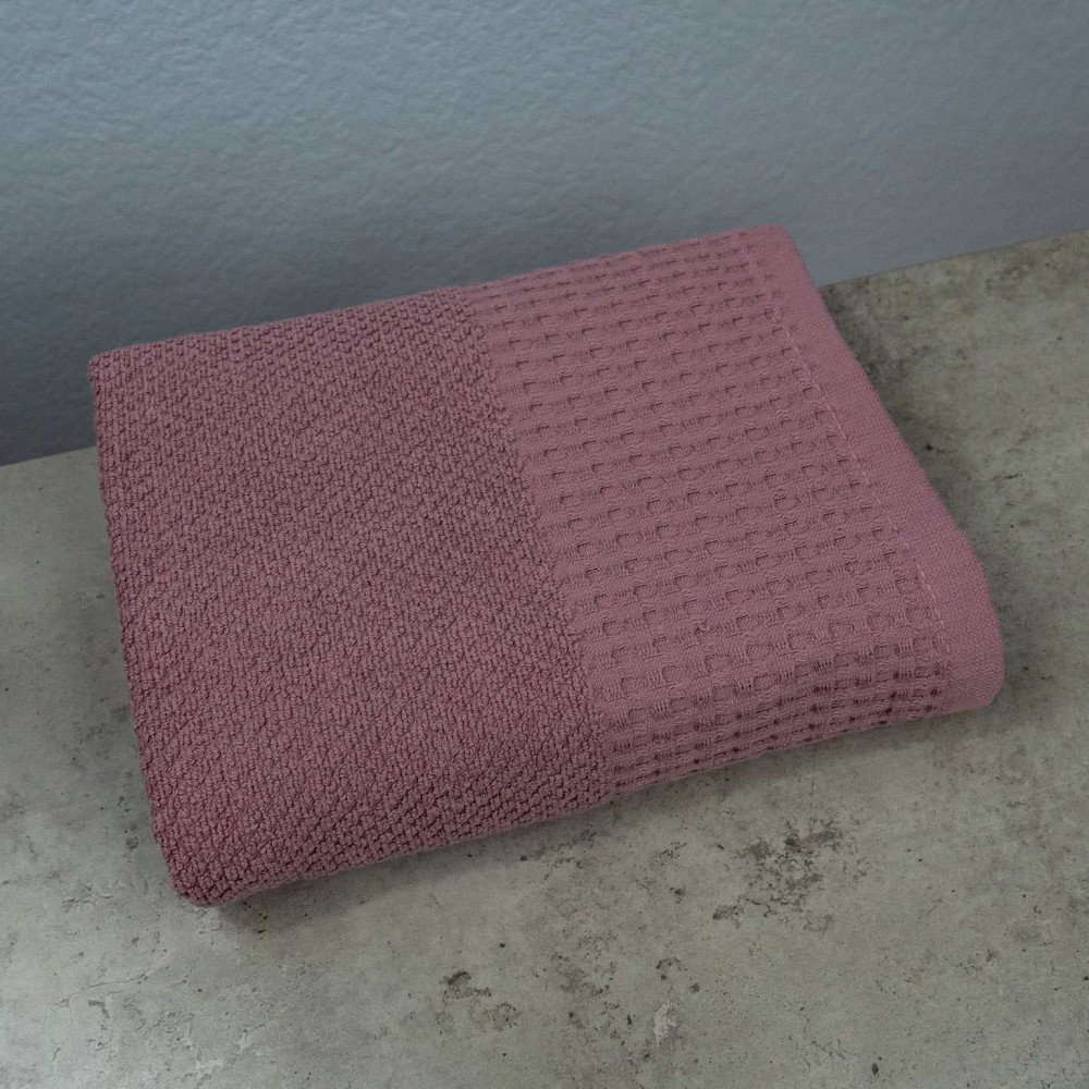 Полотенце махровое Вафельний Бордюр GM Textile 40х70см 500г/м2 (Виноград) Сумы - изображение 1