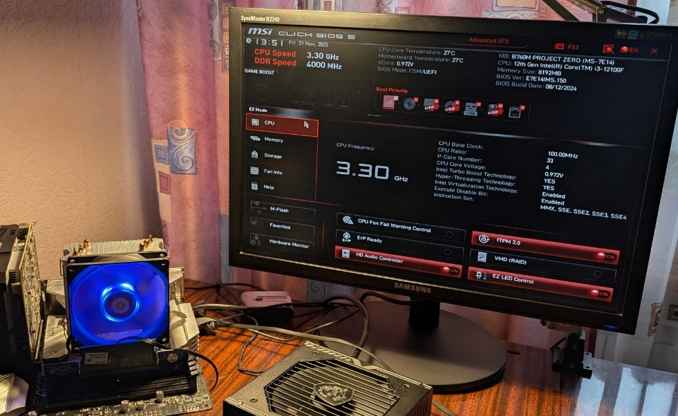 Материнская плата MSI B760M Project Zero mATX DDR5 Киев - изображение 6