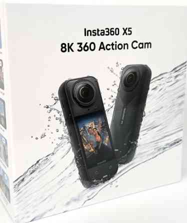 Insta360 X5 8K 360 Action Cam open box. Харків
