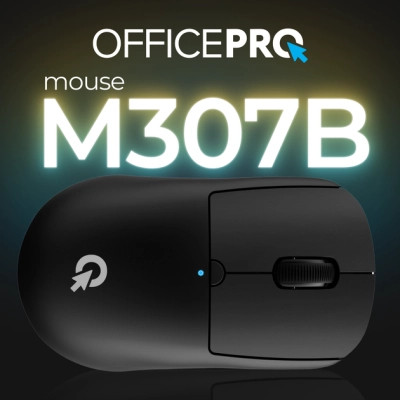 Мышка OfficePro M307B Silent Click Wireless/Bluetooth Black (M307B) Винница - изображение 11