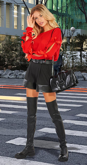 Кокетливый свитерок с бантиками Киев - изображение 4