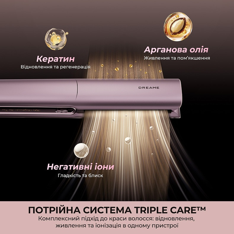 Праска (випрямляч) для волосся Dreame Aero Straight Pro Rosy Purple (AMS02A-RP) ( 10631 ) Харків - фото 3
