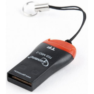 Зчитувач флеш-карт Gembird USB 2.0 MicroSD (FD2-MSD-3) Вінниця - фото 2