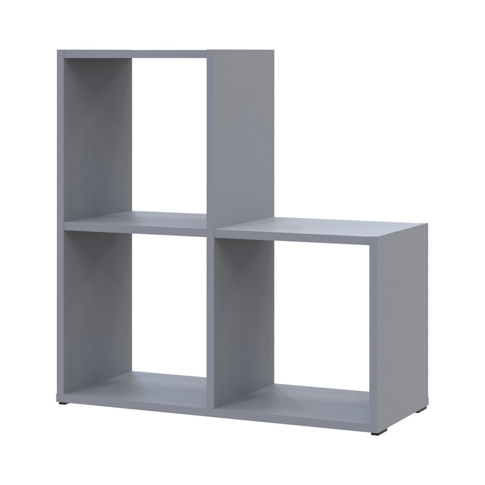 Стеллаж Doros Степь 2х2 Серый открытый 69х28.8х71.4 DRS-011773 (41516177) Днепр - изображение 2