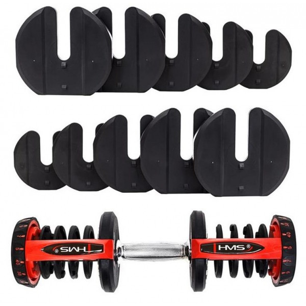 Гантель розбірна HMS SR80, 40 кг Київ - фото 4