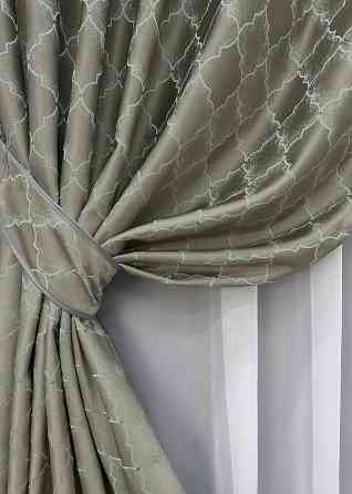 Шторная ткань жаккард, коллеция 