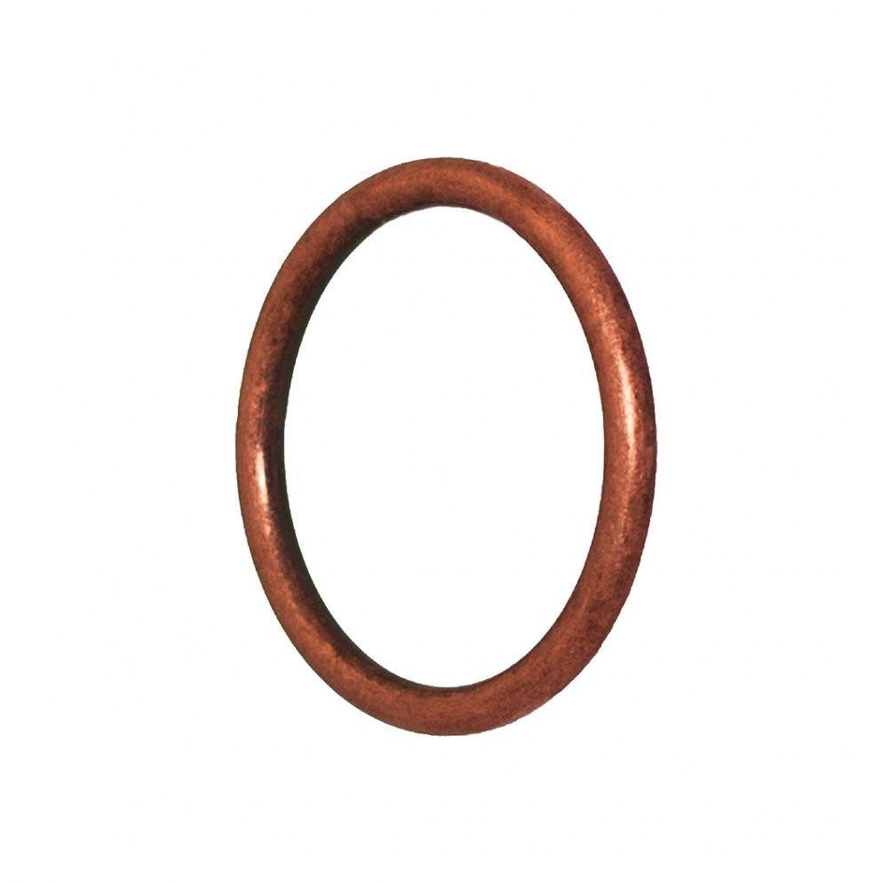 Кільце для карнизу Orvit 19 мм Металеве (30 х 37) х 3,5 мм МІДЬ Львів - фото 1