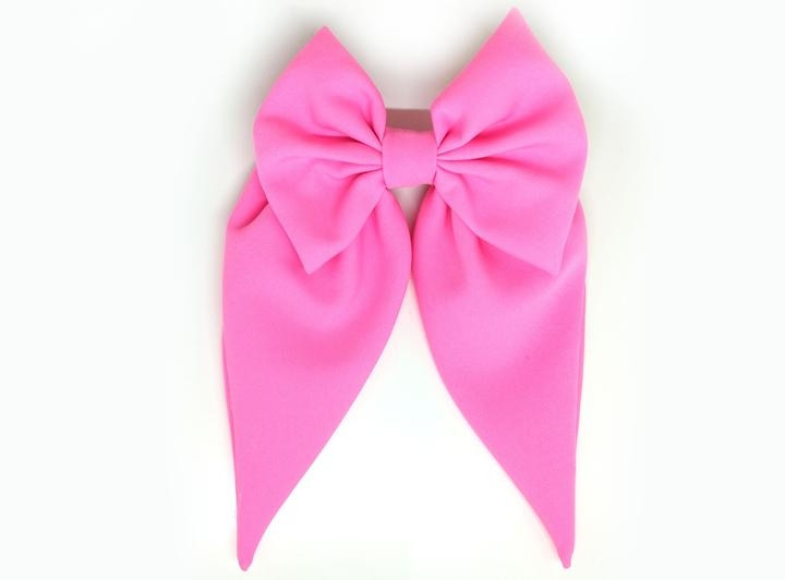 Шпилька для волосся Бант рожевий Київ - фото 1