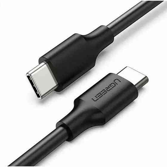 Кабель UGREEN US286 USB 2.0 Type C - Type C нікельований 1m, колір чорний UGR-50997 Одеса