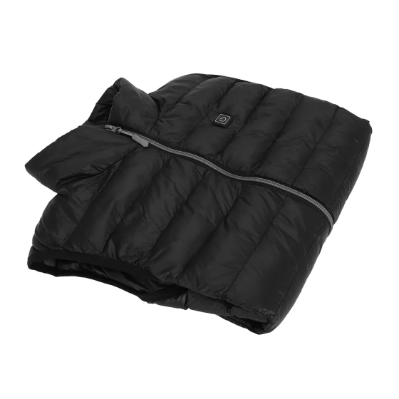 Чоловічий жилет з підігрівом HeatFashion Electric Heating Vest (Чорний) M Вінниця