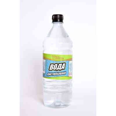 Вода дистиллированная ЗАБХ 0,9л (ЗАБХ_34156) Винница