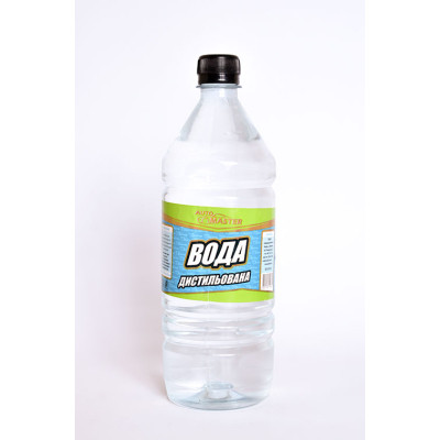 Вода дистильована ЗАБХ 0,9л (ЗАБХ_34156) Вінниця - фото 1