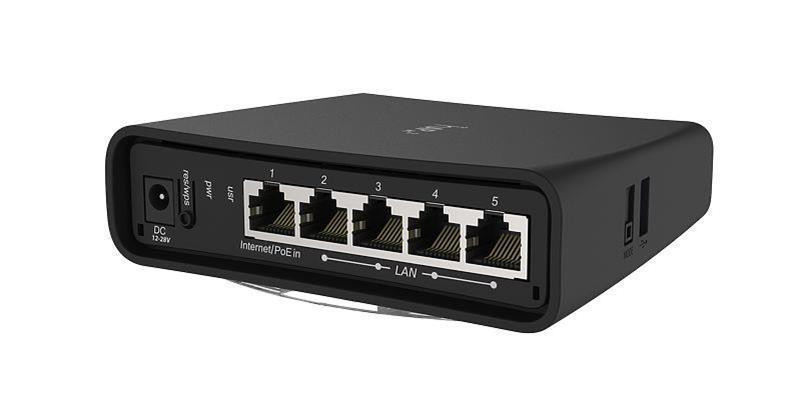 Бездротовий маршрутизатор Mikrotik hAP AC2 (RBD52G-5HACD2HND-TC) Black Харків - фото 3