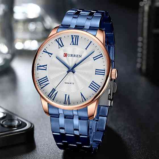 Curren 8422 Blue-Gold-White SBR Київ