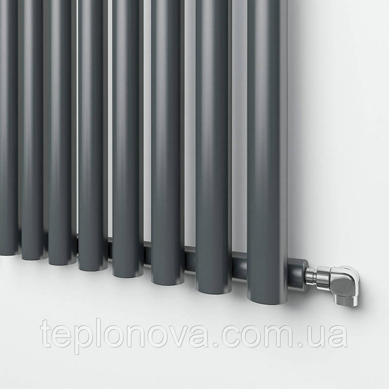 Дизайнерский радиатор 1800/531 (мм) антрацит IDEALE GLORIA (боковое подключение) 11 9/1800/531 Черновцы - изображение 3