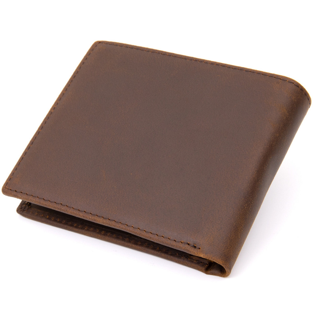 Портмоне унісекс матове Vintage 20445 Темно-коричневе Київ - фото 2