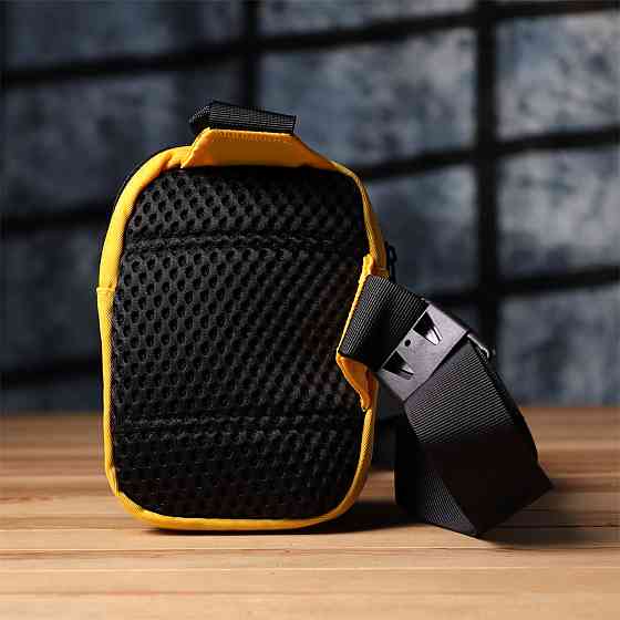 Слінг сумка для подорожей із якісного текстилю Жовтий (Vintage) Київ