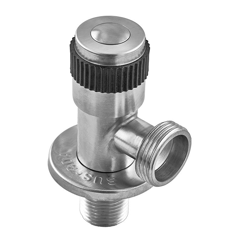 Кран для подключения сантехприборов Champion VAL-05 1/2x3/4 с нерж. стали SUS304 (CH0324) Киев - изображение 3