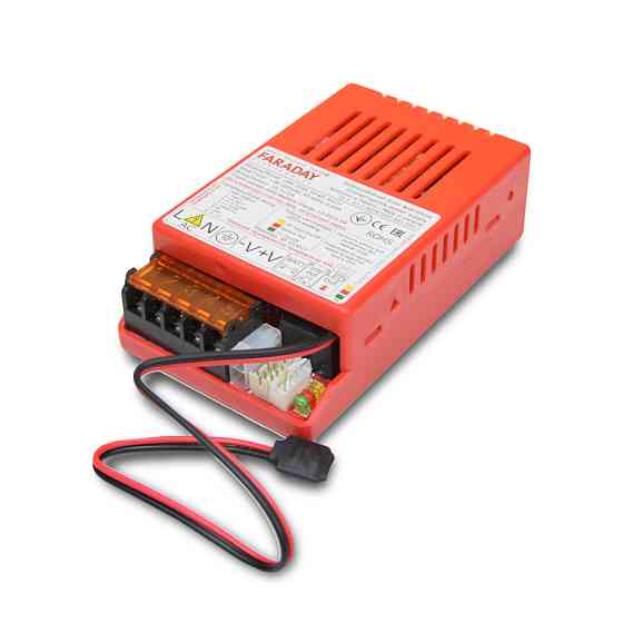 Безперебійний блок живлення Faraday Electronics UPS 35W Smart ASCH PL під акумулятор 7А·год в пластиковому корпусі Київ