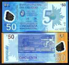 Uruguay Уругвай - 50 Pesos 2017 ( 2018 ) UNC serie A Полтава
