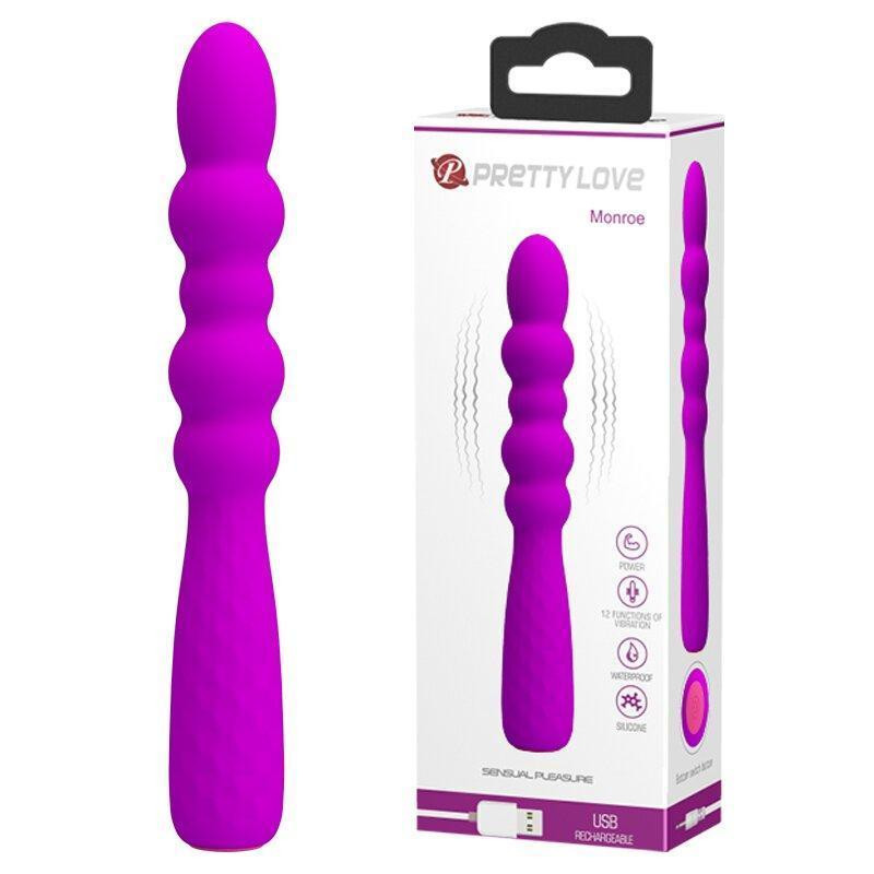 Гнучкий вібро стимулятор PRETTY LOVE-MONROE, BI - 014758 Sex Aura Київ - фото 1