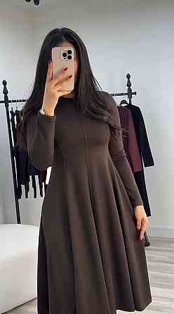 Жіноче стильне вечірнє плаття з двонитки Шоколад, 48/50 Одеса