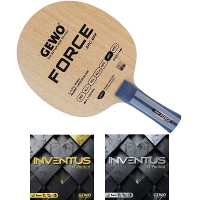 Ракетка для настільного тенісу Gewo Force ARC OFF, Inventus XT Pro 52.5 + 50.0, FL (1163700001) (931328) Вінниця - фото 4