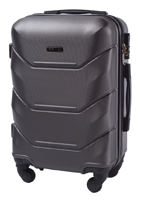 Чемодан пластиковый WINGS 147 малый 55 см графит Киев - изображение 1