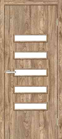 Межкомнатные двери Омис Акорд 3 ЗС Дуб Ориндж 800х2000 мм Киев