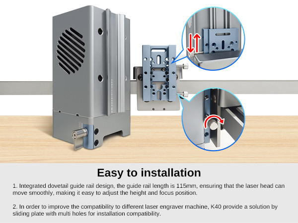 Лазерний різак Laser Tree K40 з подачею повітря 40Вт Київ - фото 6