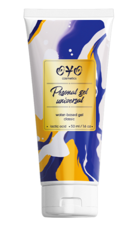 Универсальный увлажняющий гель на водной основе с молочной кислотой OYO Personal Gel Universal, 50 мл Sex Aura Киев
