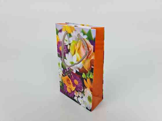 Пакет паперовий подарунковий малий 11/18/5 (арт М147) (12 шт.) Харків