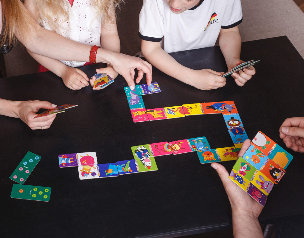 Детская игра настольная Crazy Домино VT8055-10 на укр. языке Винница - изображение 4