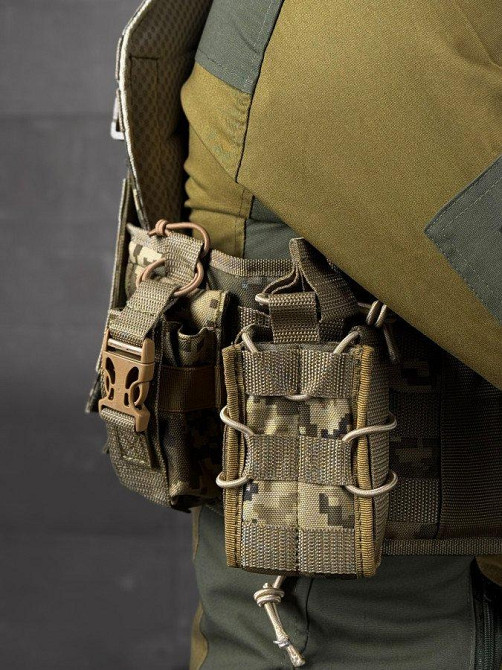 Плитоноска 4 точки скидання REVENGER піксель ВТ5042 Одеса - фото 7