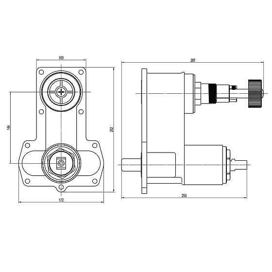 Душевая система встроенная TOPAZ ODISS TO 08115-H13-BL Киев