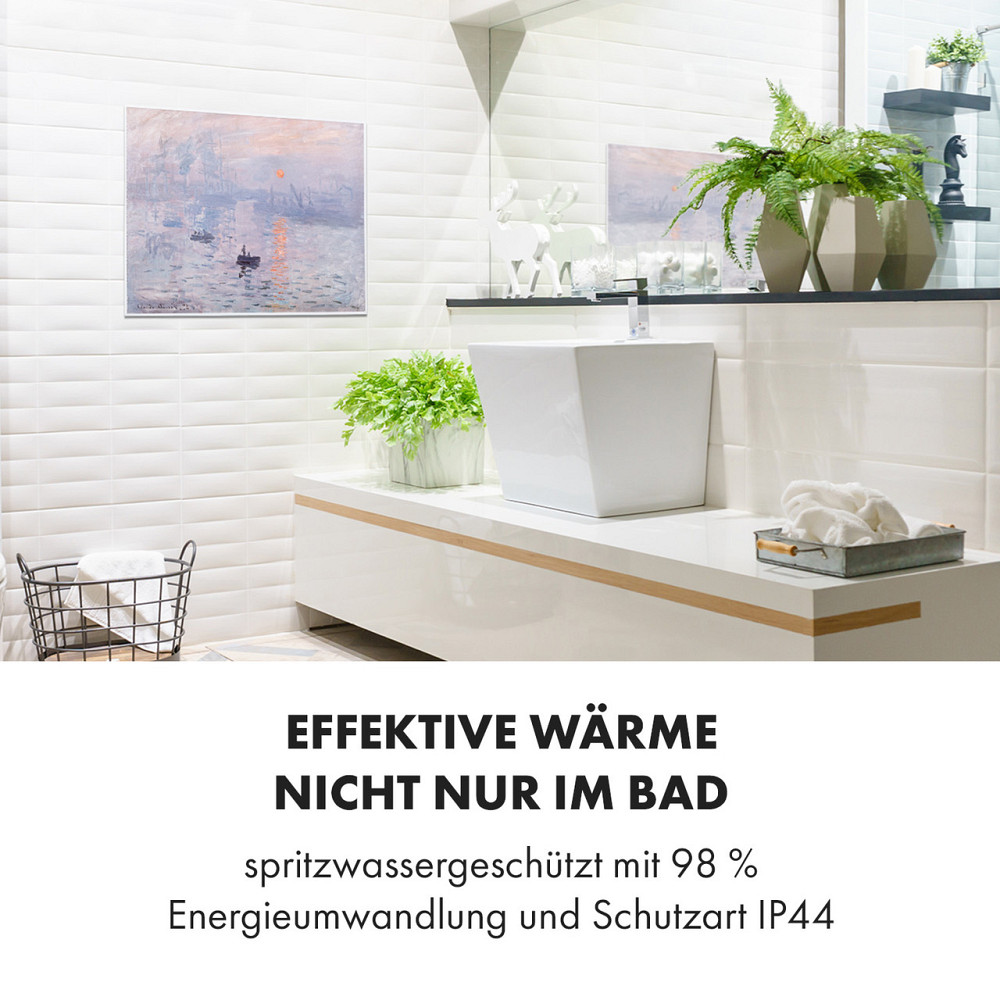 Умный инфракрасный обогреватель Wonderwall Air Art 80x60 см, 500 Вт, настенный, восход, 80 x 60 см / Дизайн: Ровно - изображение 6